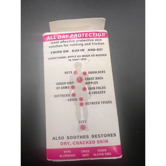 Body Glide Stop Chafing For Her Rash Irritation Raw Skin Anti Chafe Balm - Picture 2 of 2